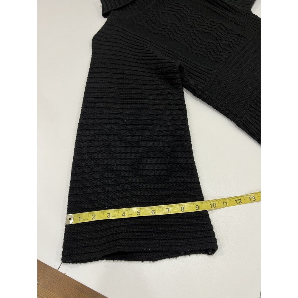 Adrianna Papell Womens Merino Wool Turtleneck Long Sleeve Sweater Dress M - Picture 9 of 9